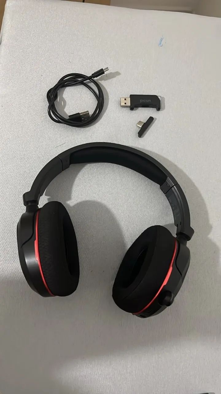 Headset Gamer Picun G2 Wireless - 2.4GHz + Bluetooth - Foto 2