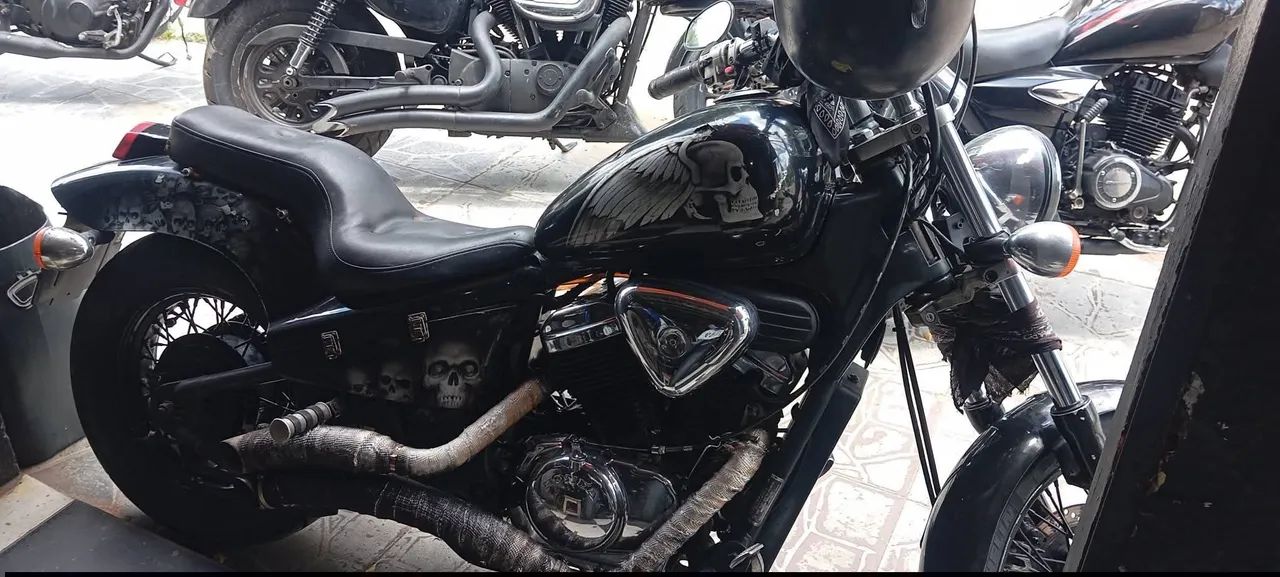 Vendo ou troco shadow 600 - Foto 2