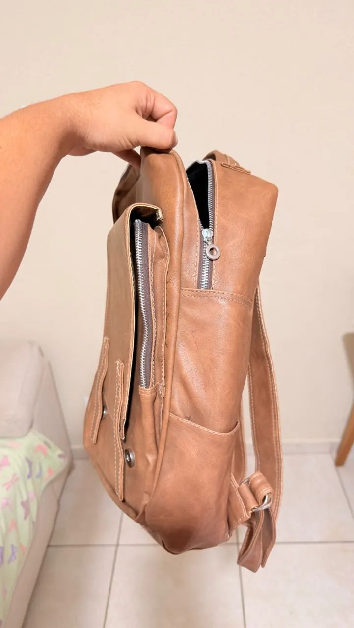Mochila de couro - Foto 2
