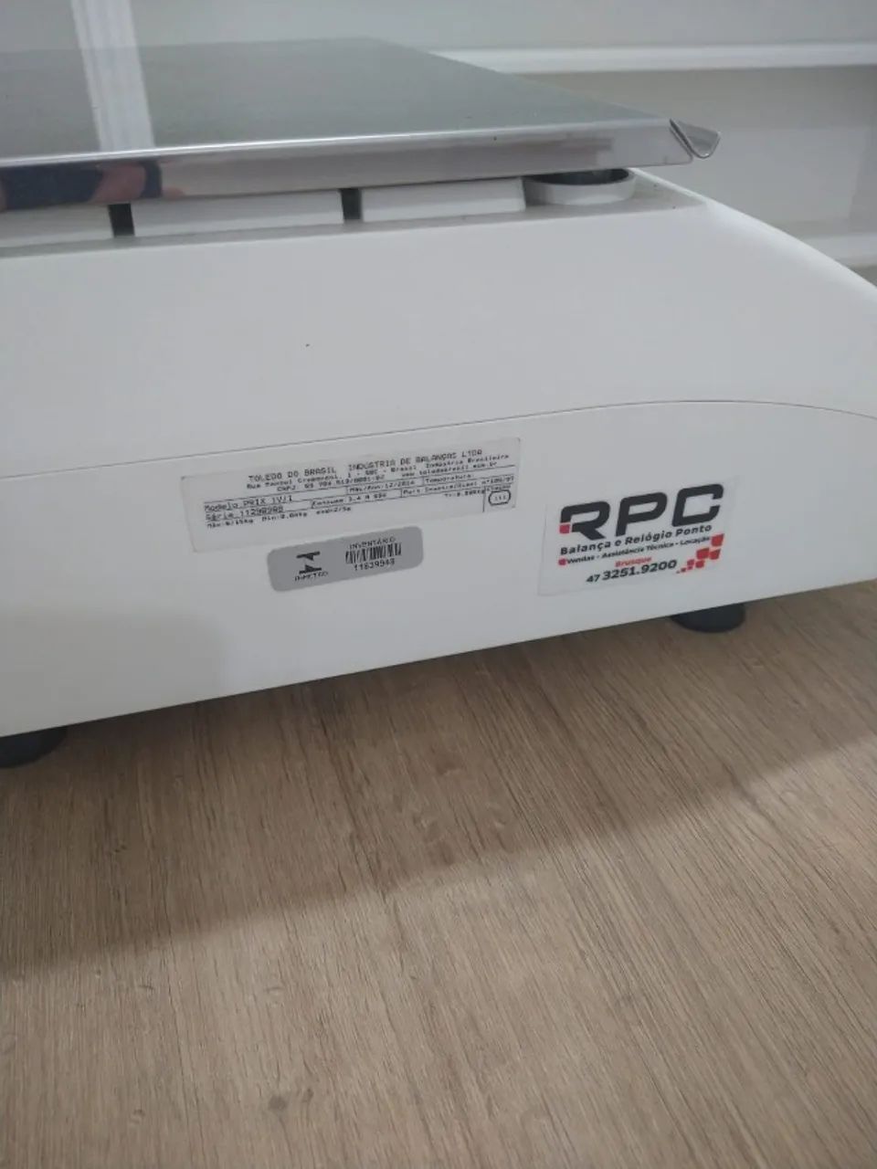 Balança TOLEDO - PRIX MAX UNO IV/I - 15KG - BRANCA - estado de nova! - Foto 5