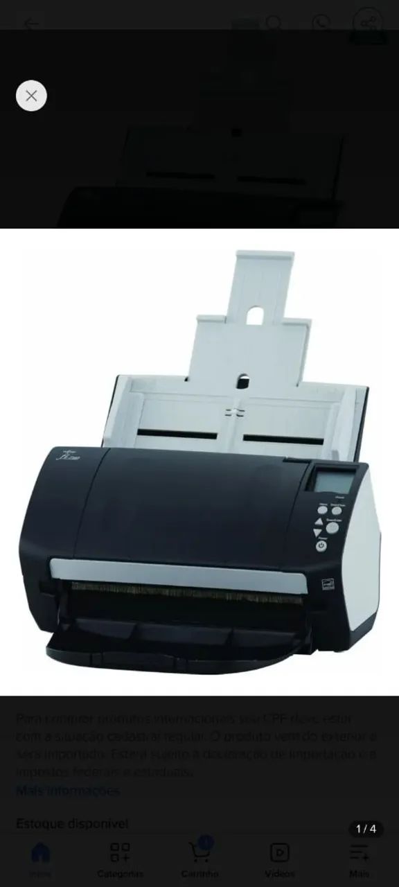 Scanner/máquina de contar cédulas - Foto 3