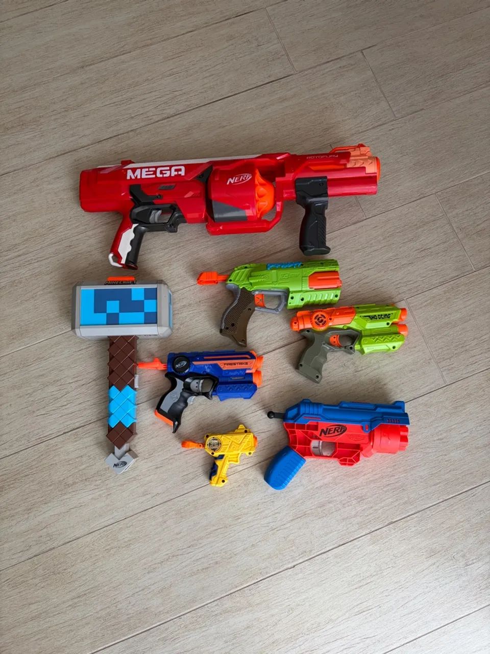 Kit Nerf em perfeito estado 