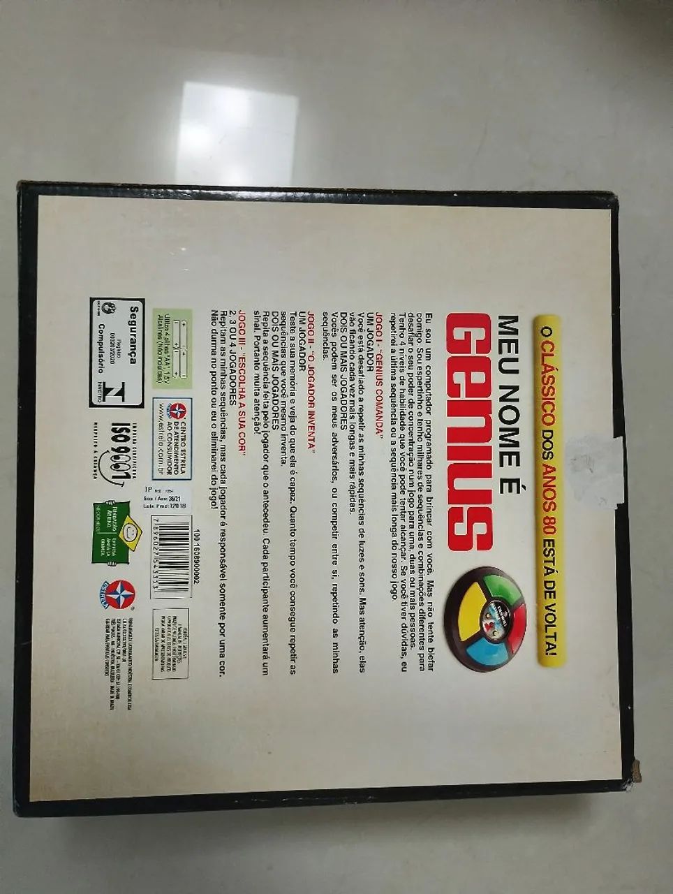 Caixa do brinquedo Genius da Estrela  - Foto 2