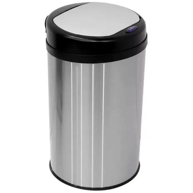 Lixeira Automática Inox com Sensor Balde Interno Removível 30 Litros - E034999