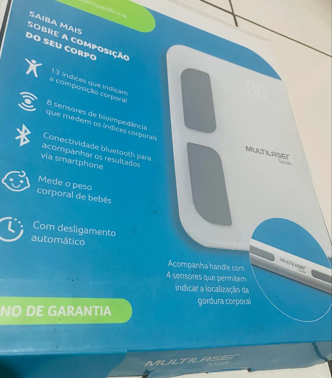 Balança de Bioimpedância Multilaser - Foto 2