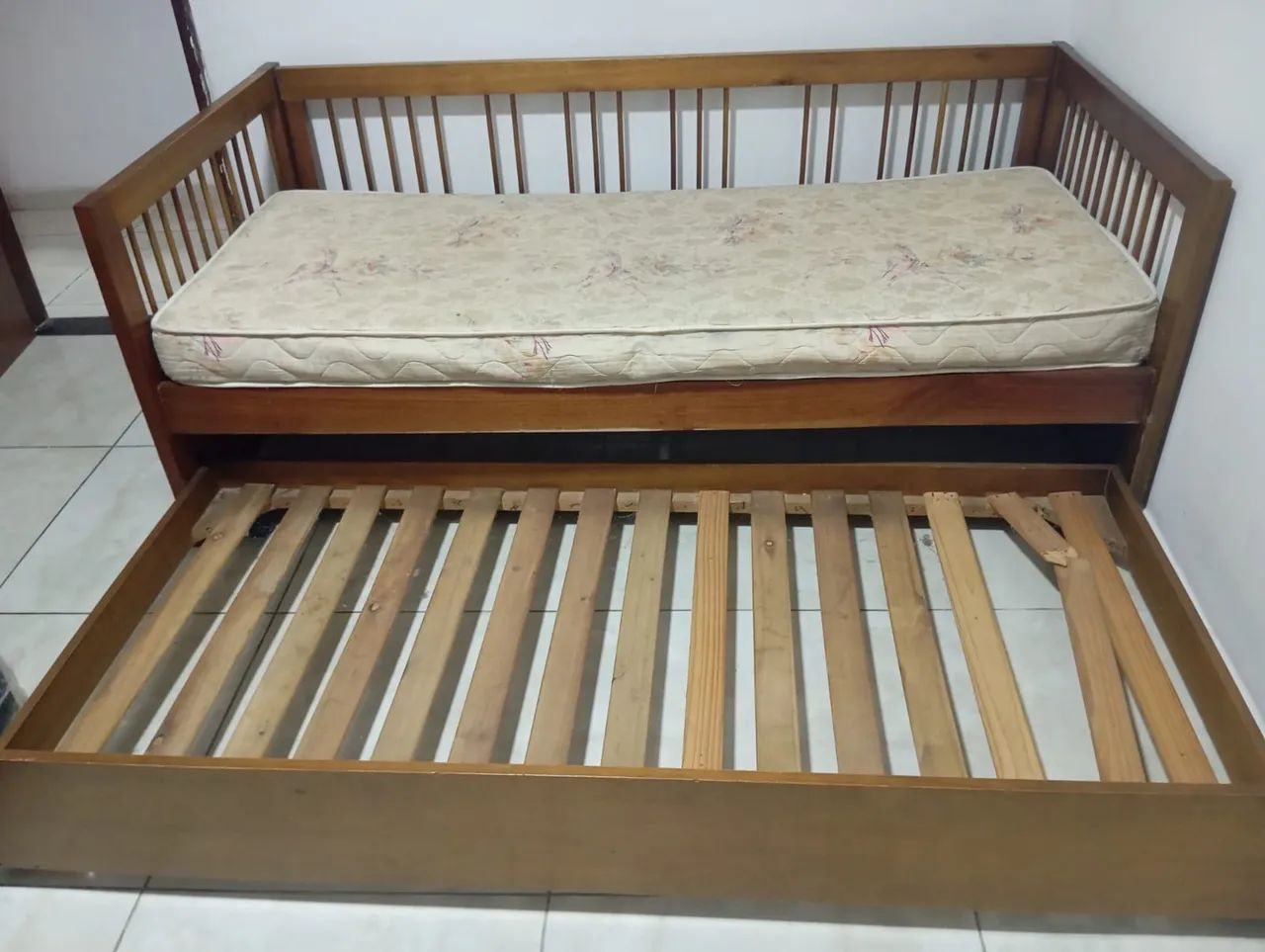 Cama de Madeira Solteiro bicama - Foto 2