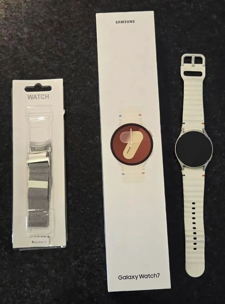 Relógio Galaxy Watch 7 BT 40mm Creme - Foto 5