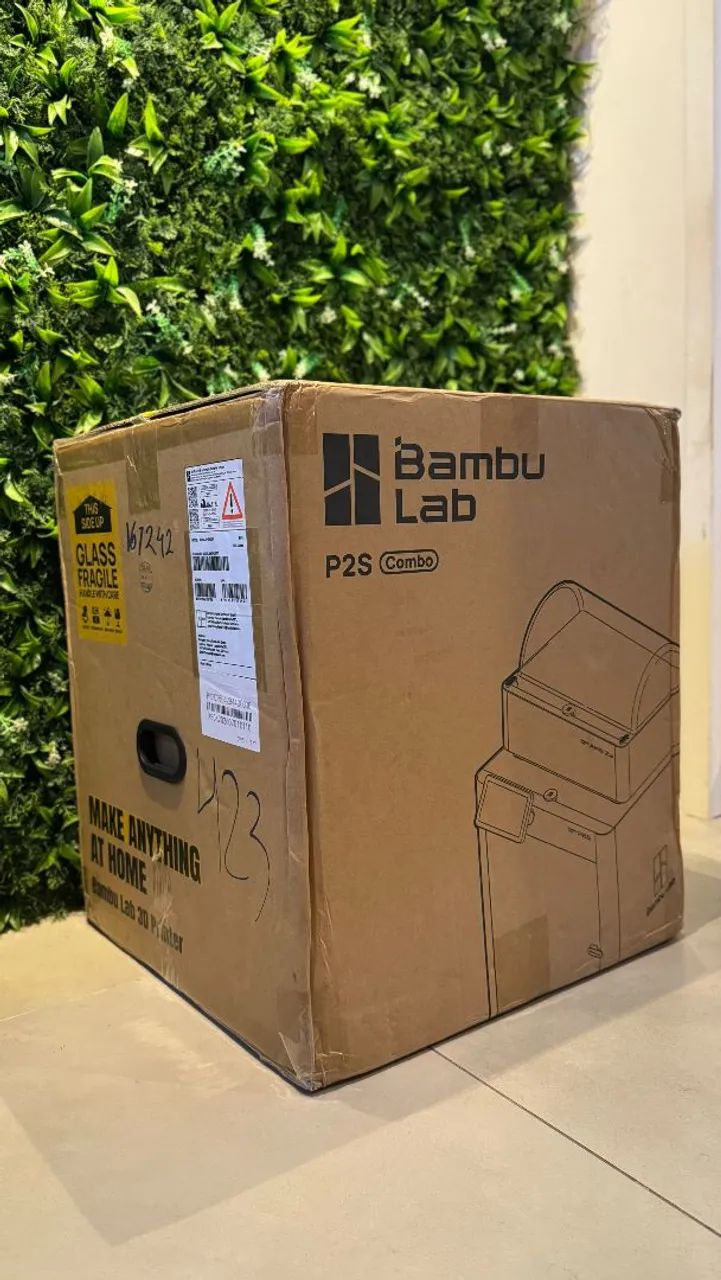 Impressora 3D Bambu lab P2S COMBO ( lacrada ) - Foto 3
