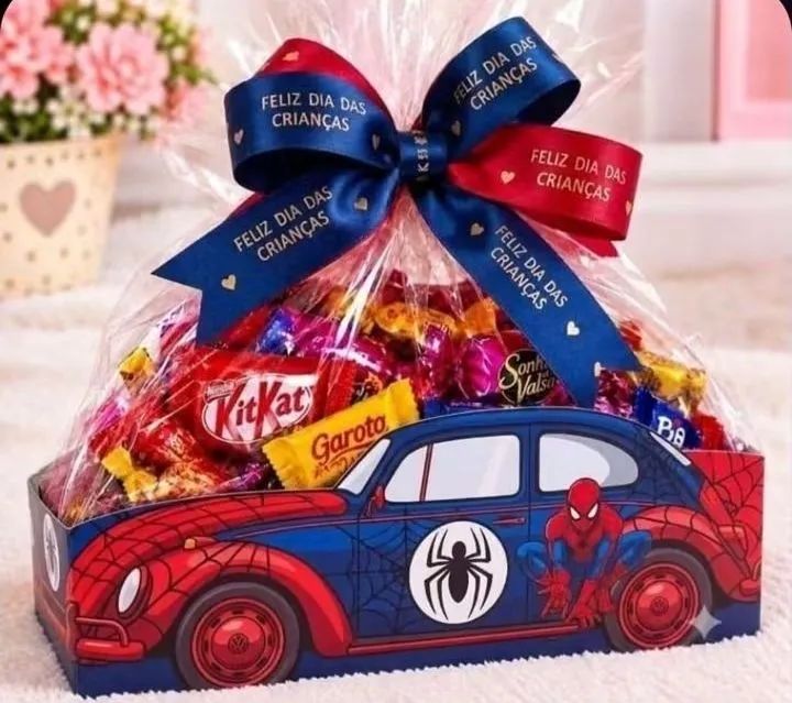 Cesta de chocolate para o dia das crianças  - Foto 2