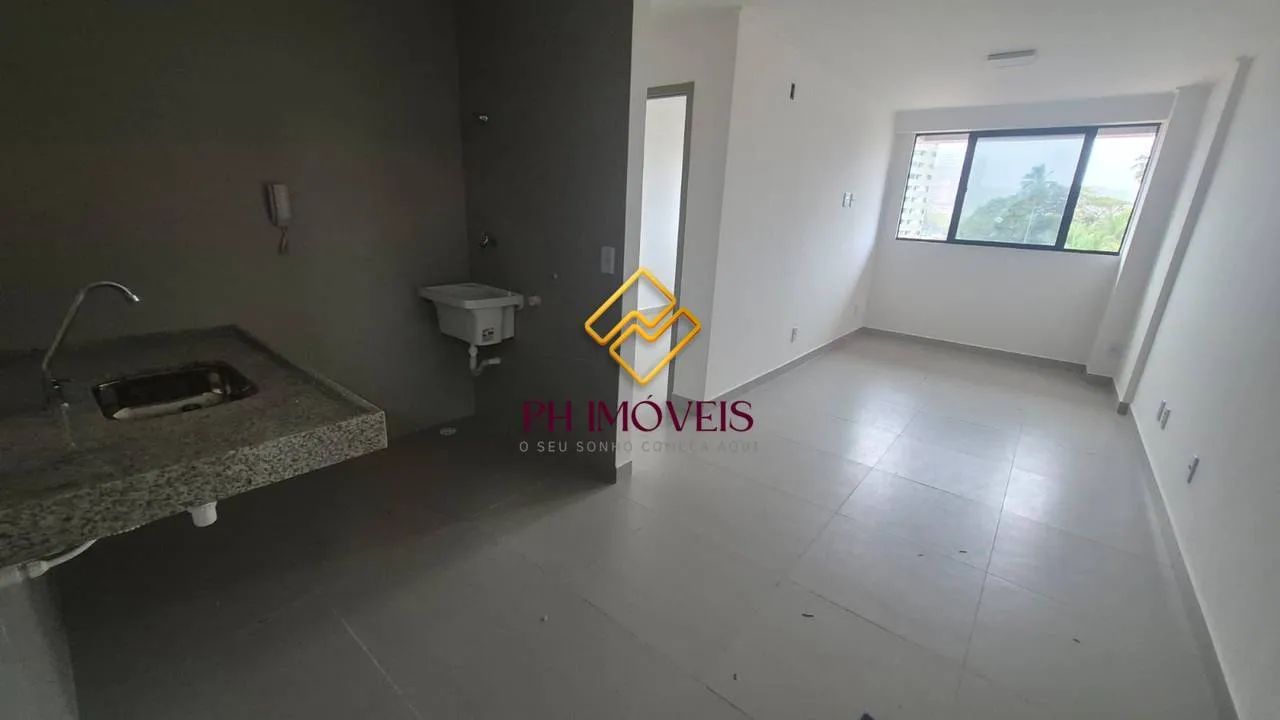 Quarto e Sala para locação no Edifício Lounge Residence - 37m²