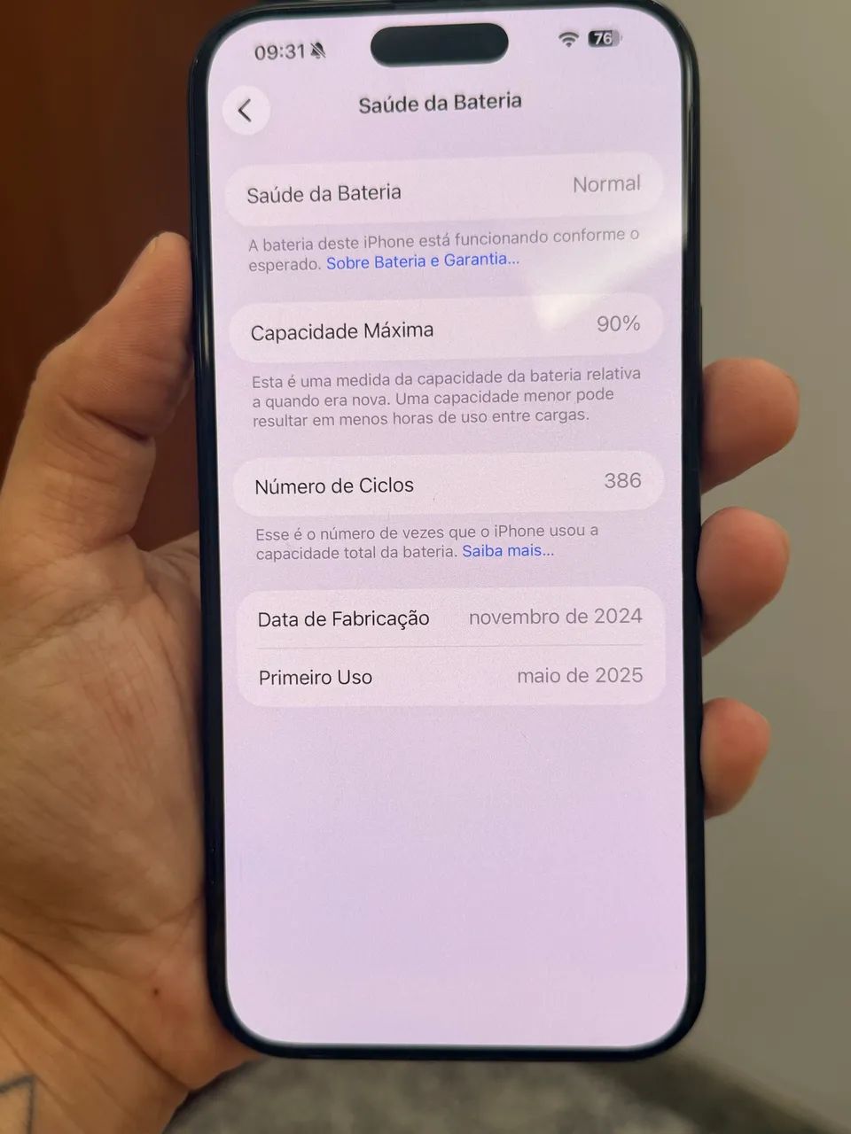 iPhone 16 Pro Max 256gb preto  - Foto 2