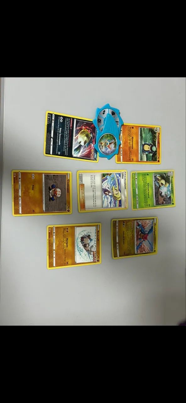 Conjunto de cartas Pokémon 