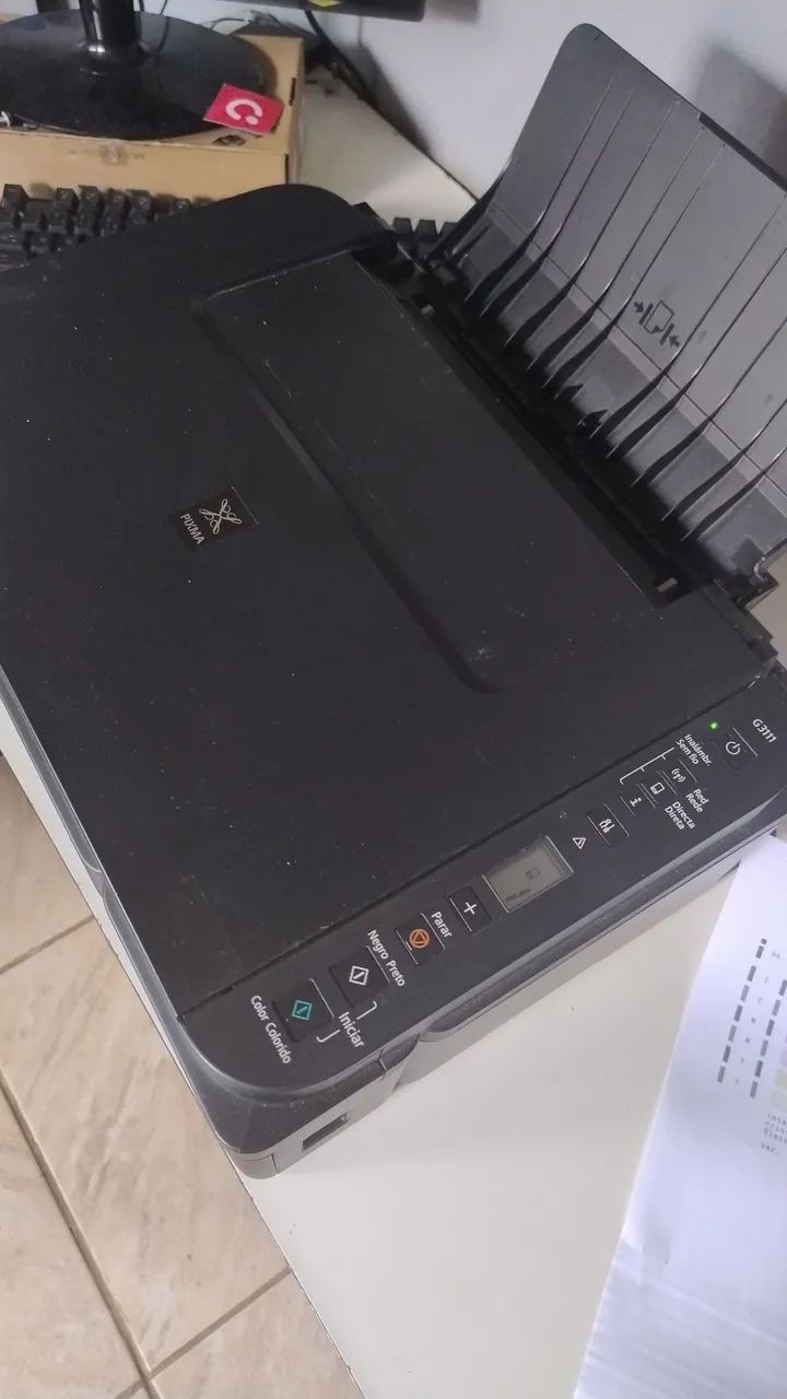 Cânon G3111 não imprimi preto e branco  - Foto 2