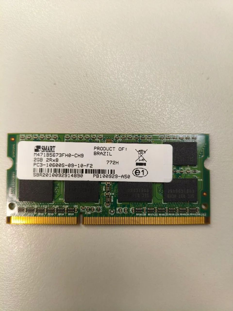 Memória DDR3 2 GB Smart 