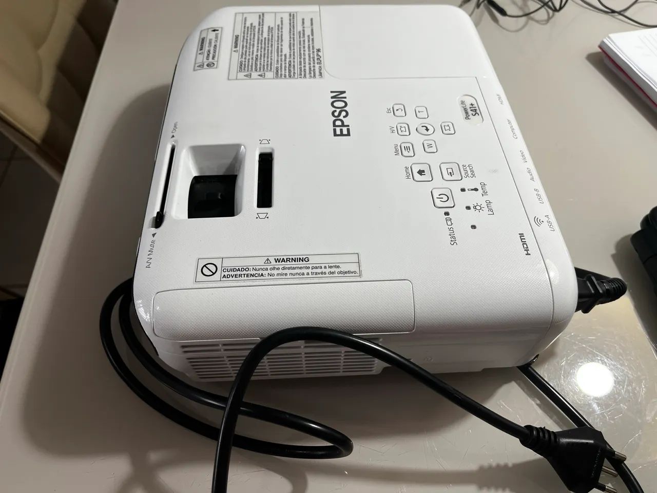 Projetor Epson PowerLite S41+ oferta imperdível  - Foto 3