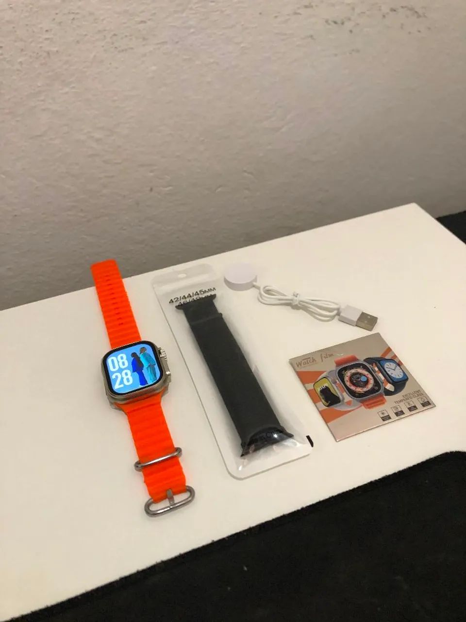 Smartwatch Com Acessorios de Brinde Novo