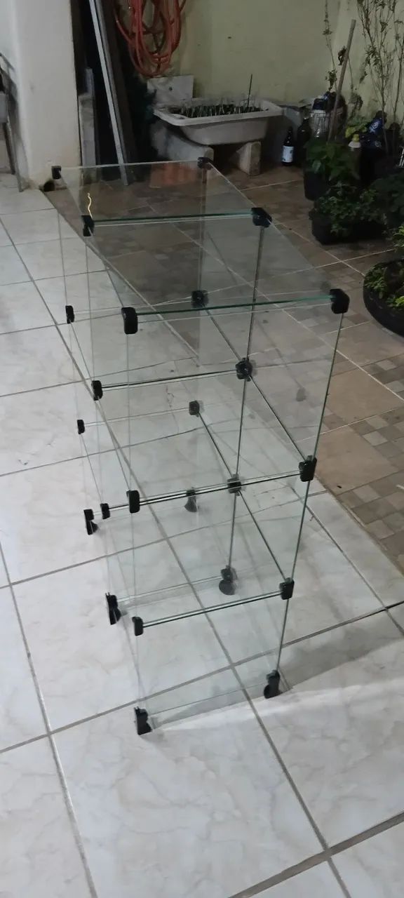 Balcão de vidro 