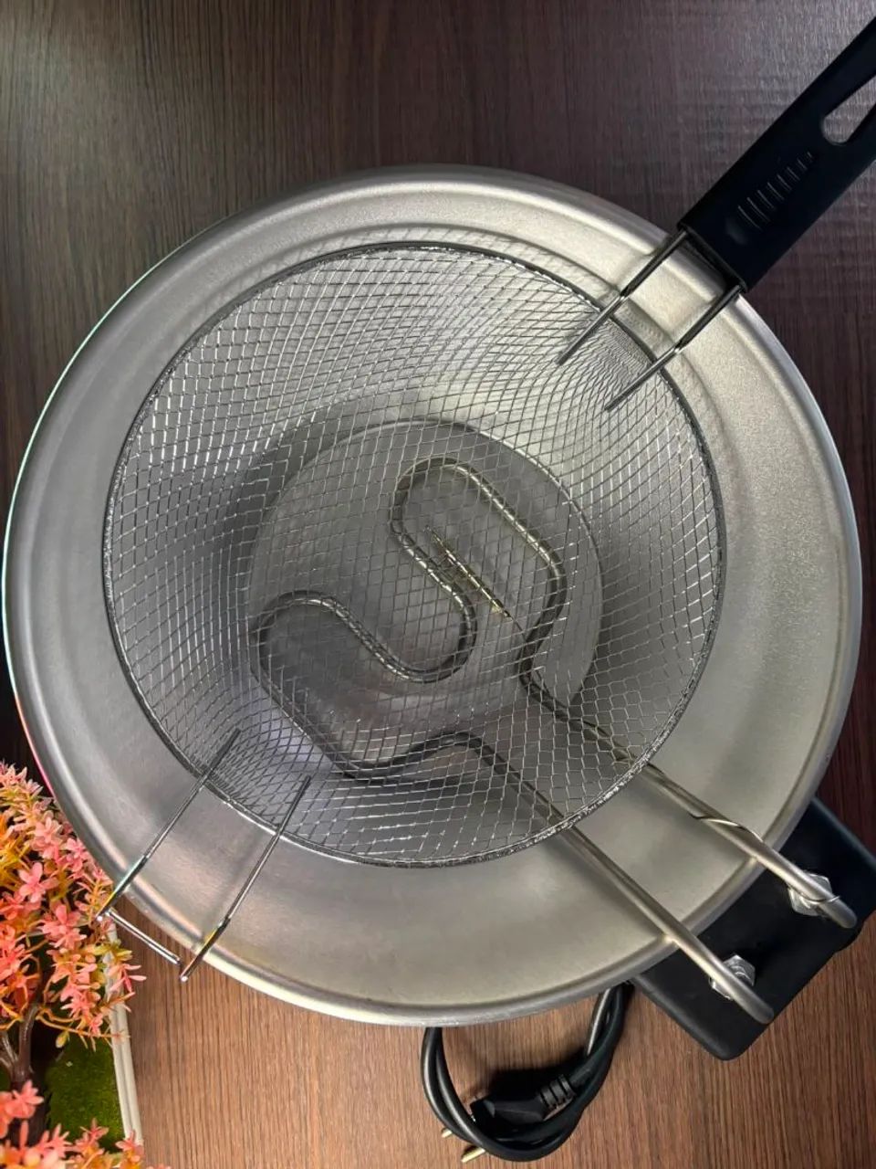Fritadeira Elétrica Industrial 5L Inox com Termostato - Foto 3