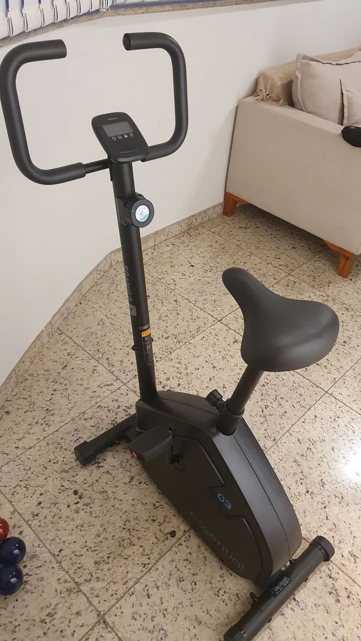 Bicicleta Ergometrica Essential Domyos Dechatlon - Foto 4