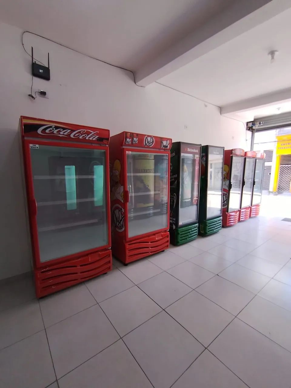 Freezer vertical expositor 