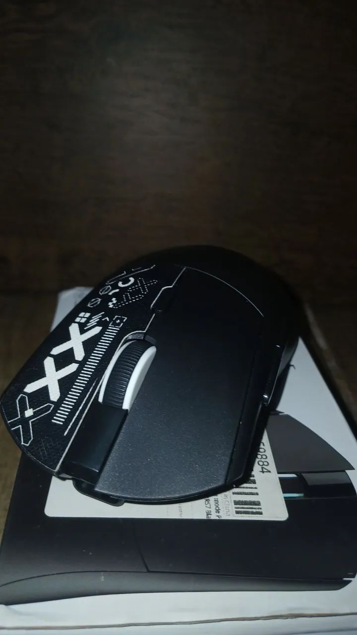 ? Mouse RS7 com PAW3311, 20.000 DPI, sem fio 2.4G, Bluetooth 5.2 e USB-C. - Foto 2