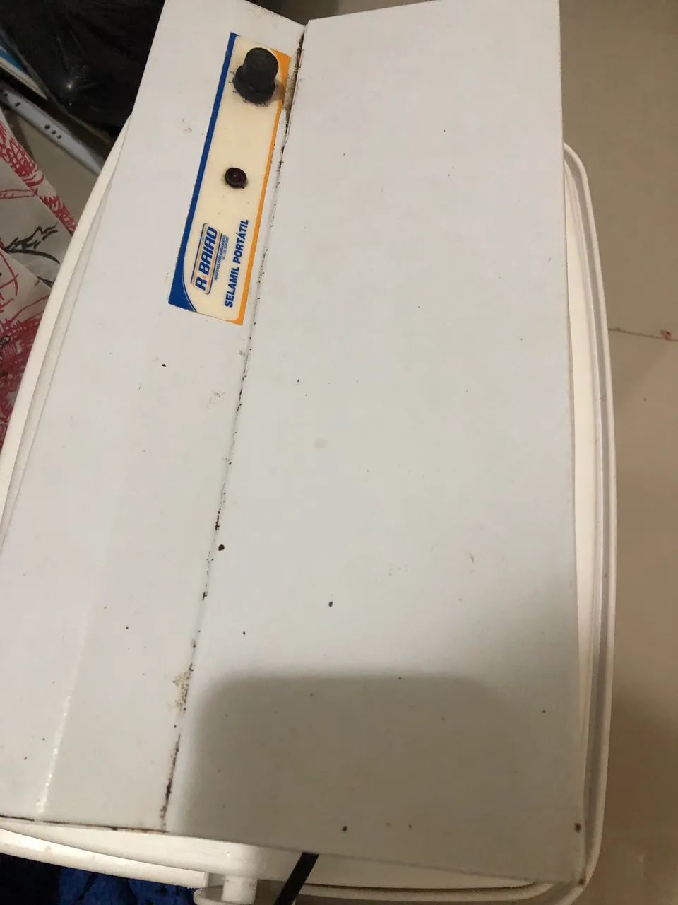 Máquina de seladora manual com termostato 