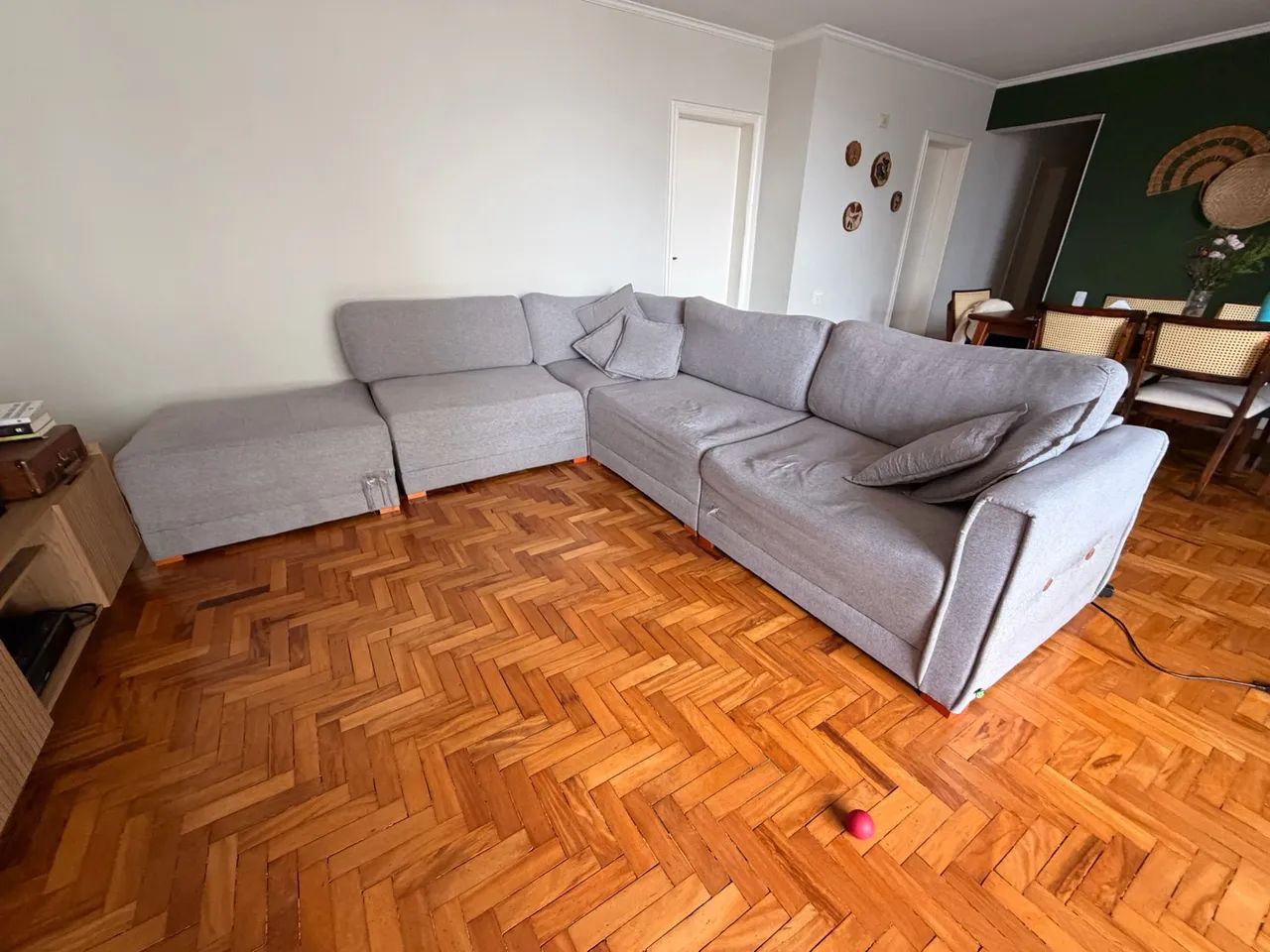 Sofá de linho 3 metros 10 pessoas