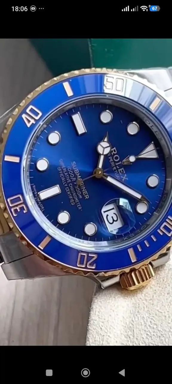 ROLEX SUBMARINER TWO TONE/ 40 MM/ S.C - Foto 2