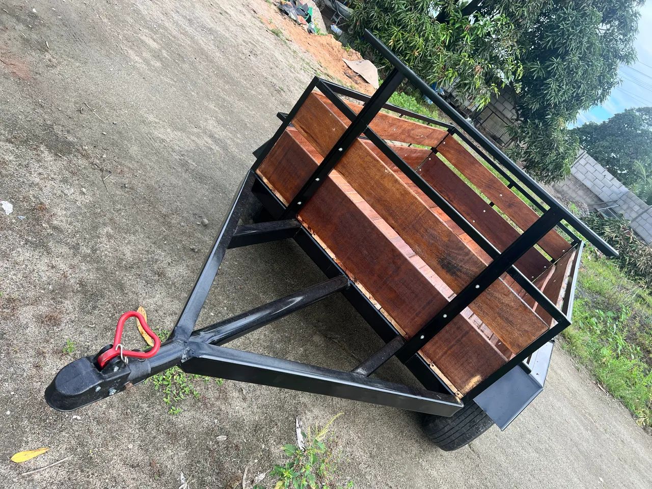 Reboque zero pra vender 2 eixos  - Foto 4