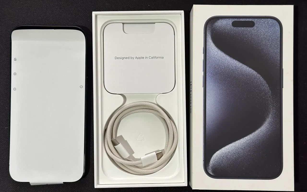 iPhone 15 Pro Blue Titanium 128gb
