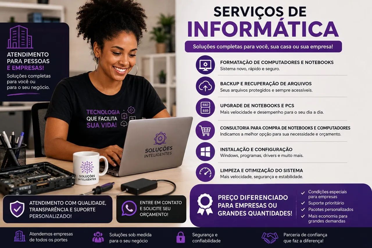 Formatação de Notebook  - Foto 2