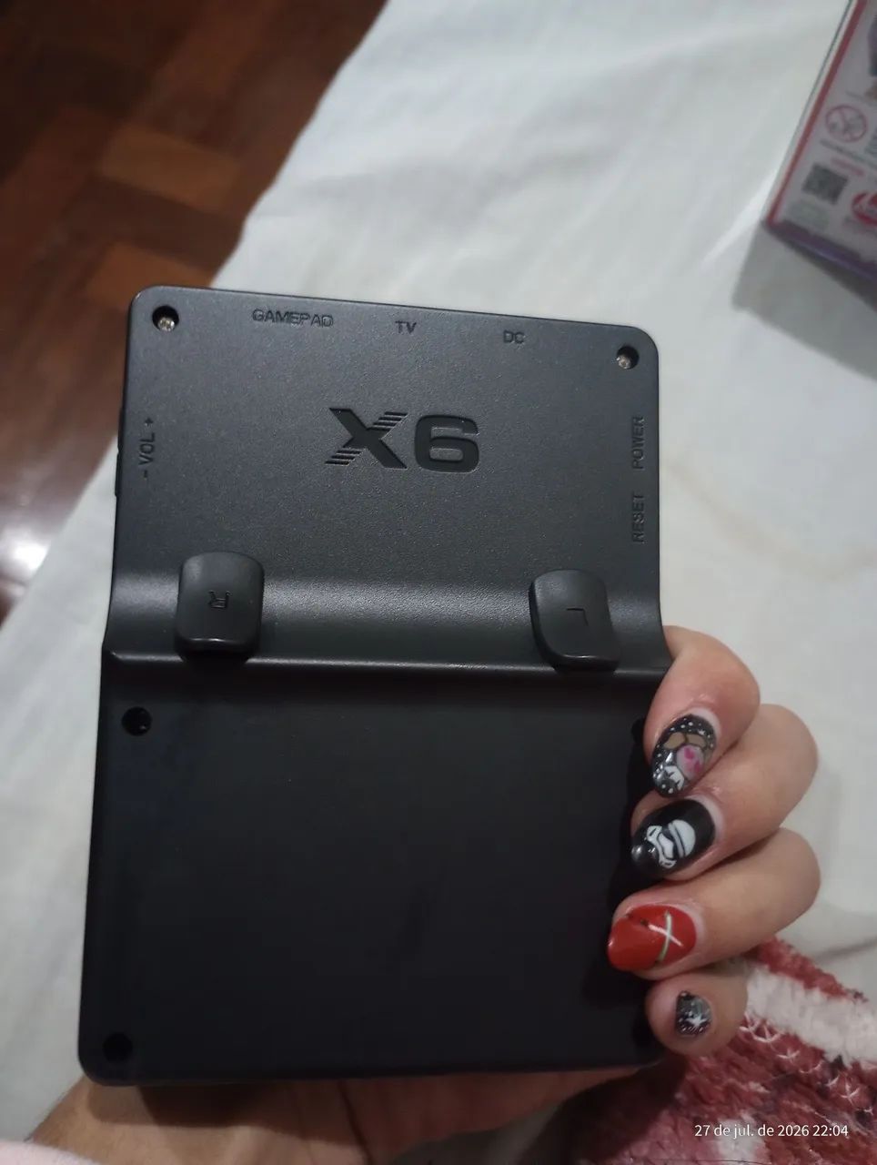 Console Portátil Retrô X6 - Perfeito Estado e Funcionando
