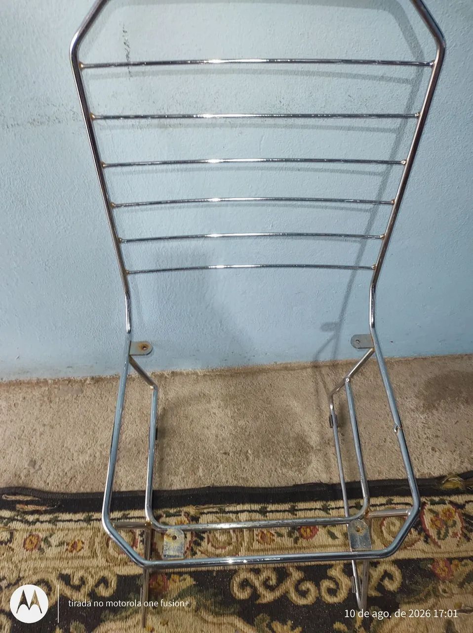 Cadeira pozza inox usada 