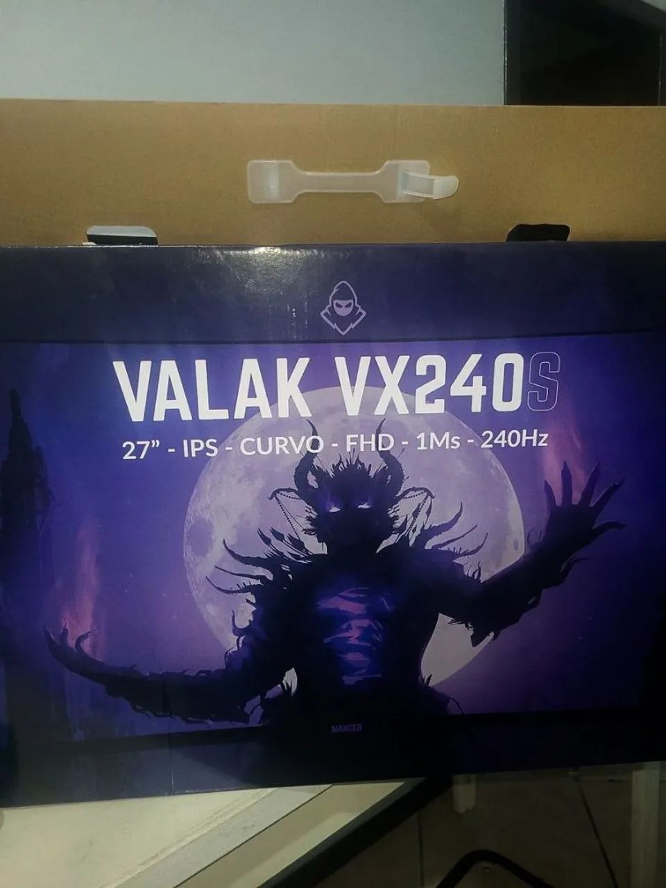 Monitor Gamer Valak 240hz - 1ms - 27 polegadas  - Foto 2