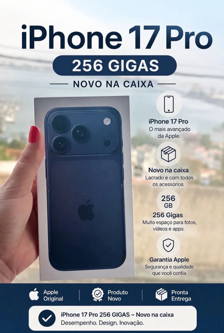 iPhone 17pro NOVO