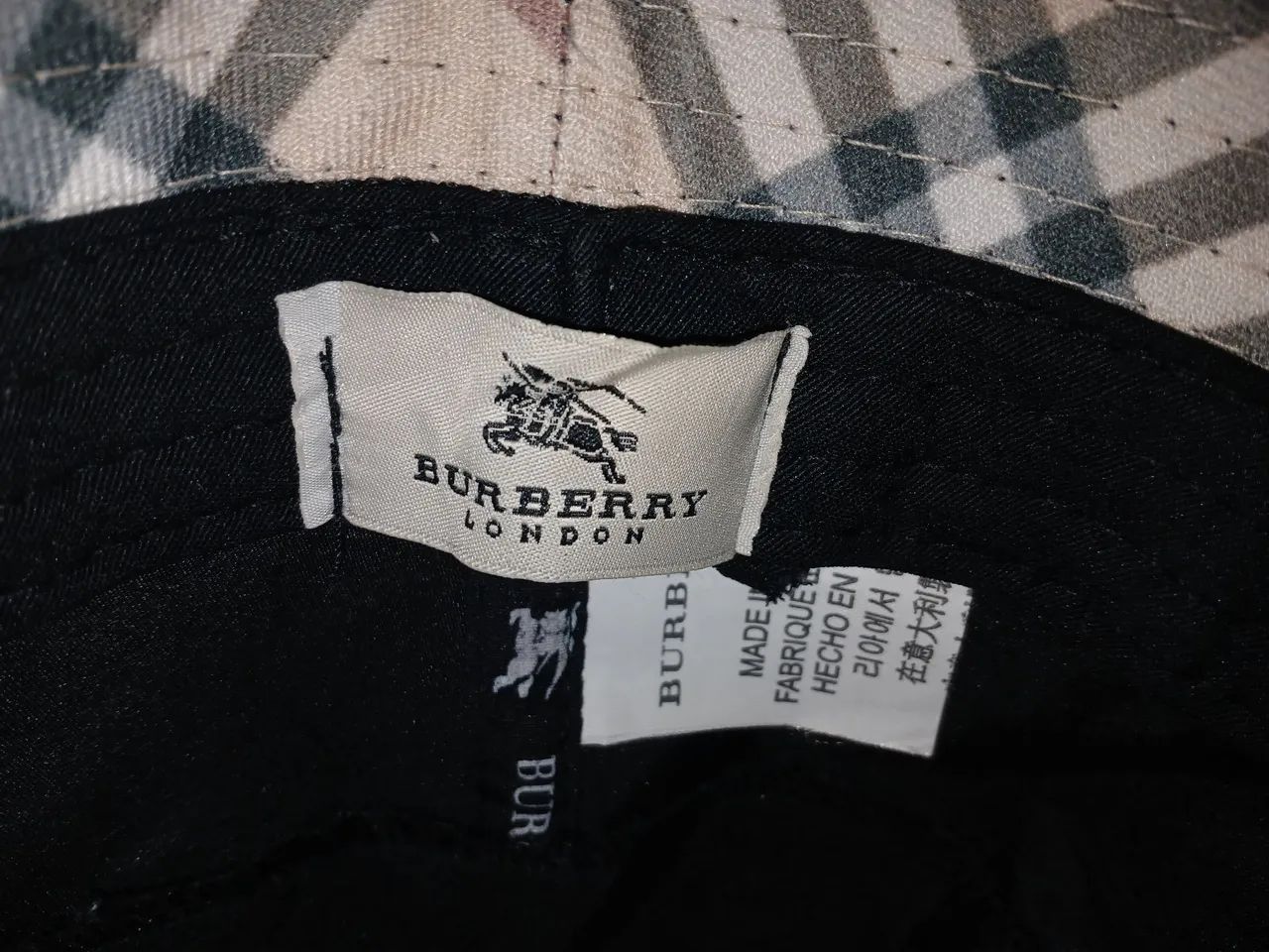 Bucket Hat Burberry Original - Foto 3
