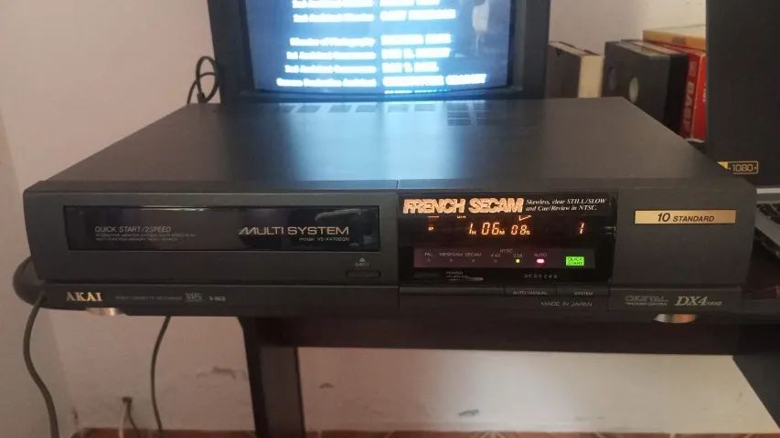 Vídeo Cassete Akai Vs-x470egnb Multi System # - Foto 3
