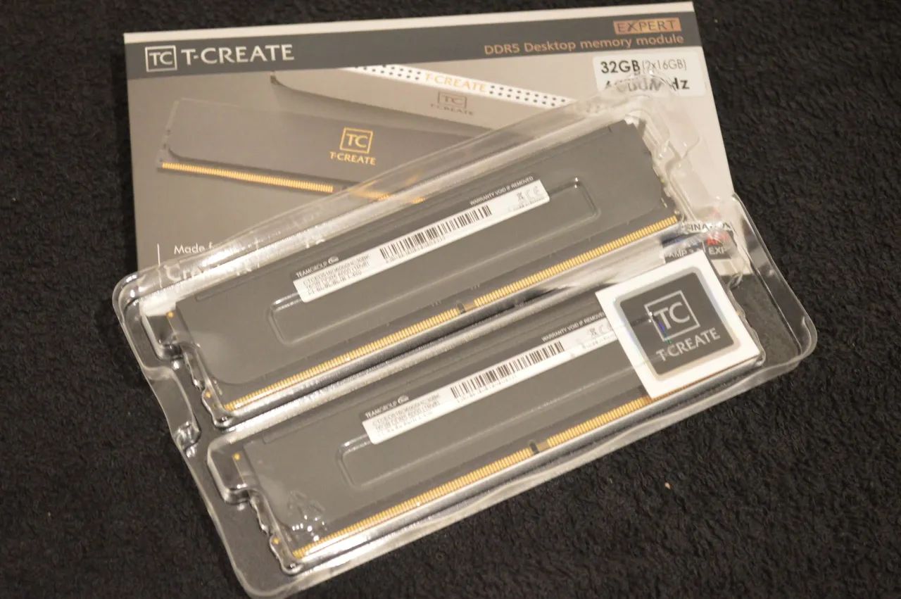Memória Ram DDR5 T-Create Expert (2X16GB) 6000Mhz CL30  - Foto 2