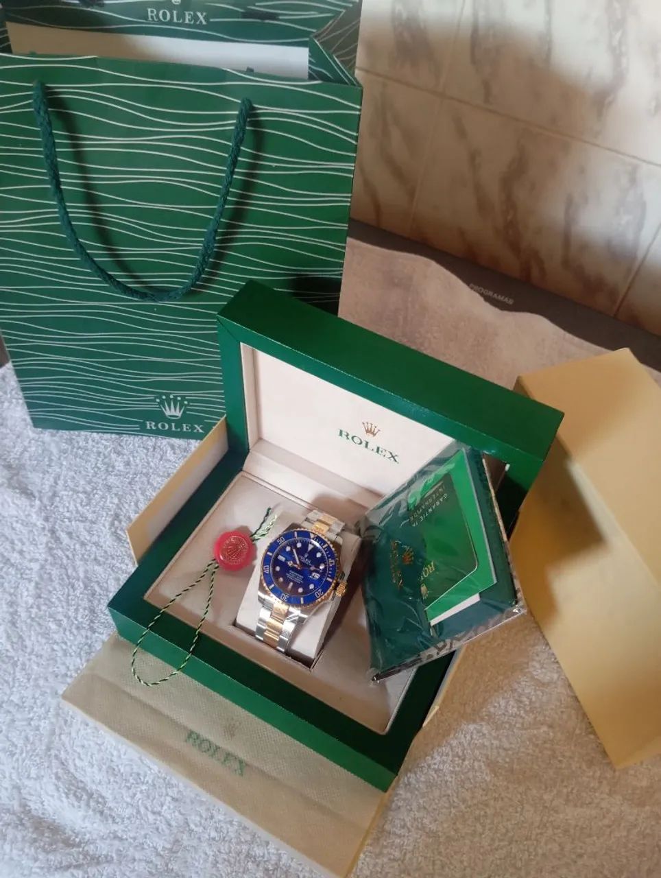 Relógio rolex misto, automático, linha Premium AAA caixa 44mm  - Foto 3
