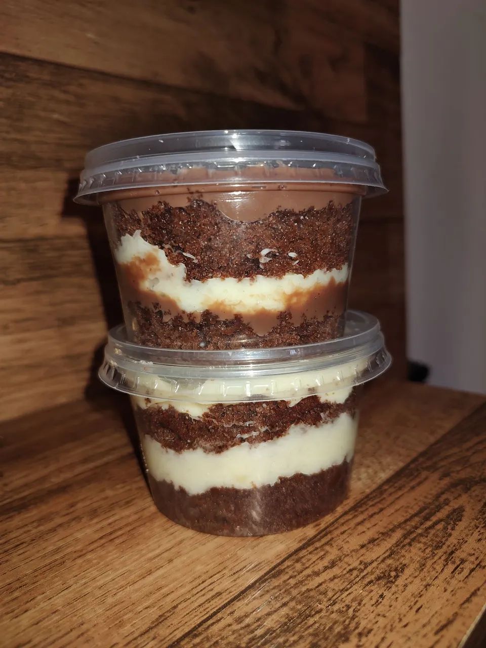 Bolo e mousse no pote - Foto 2