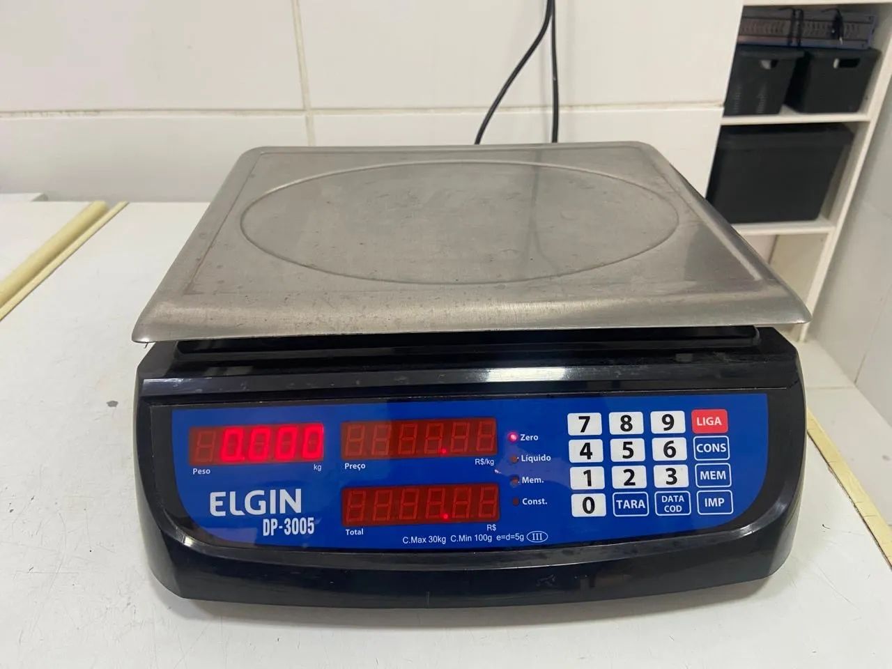 Balança elgin inmetro dp3005