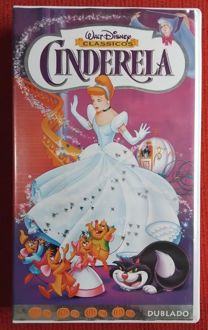 Fita VHS Disney Cinderela (Bom estado)
