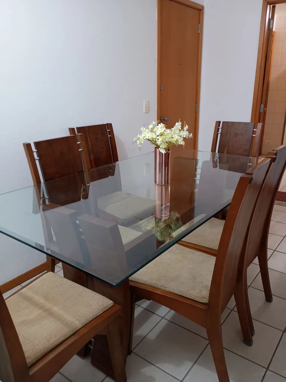 Mesa 6 lugares madeira 