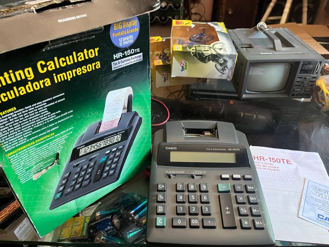 calculadora de impressão Casio HR-150TE - Foto 4