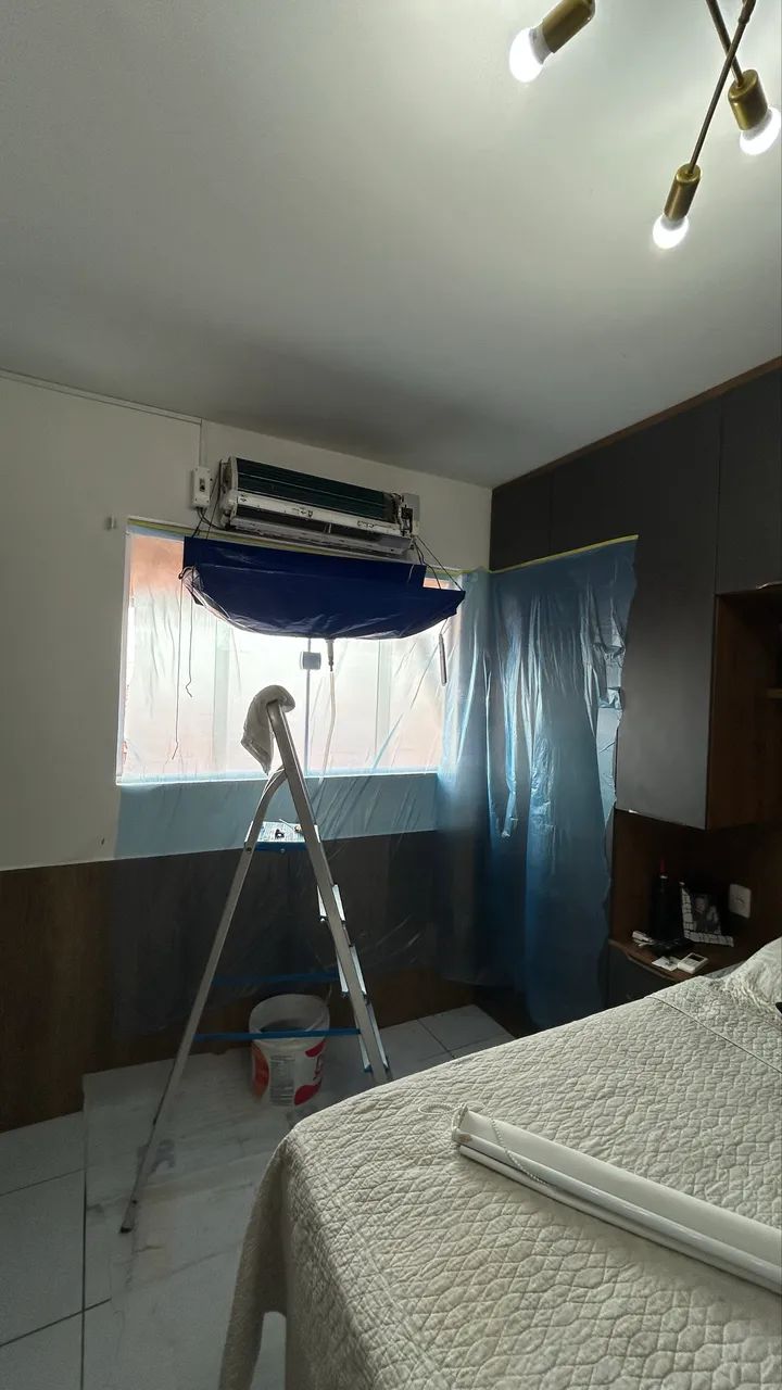 Higienização e instalação de ar condicionado 