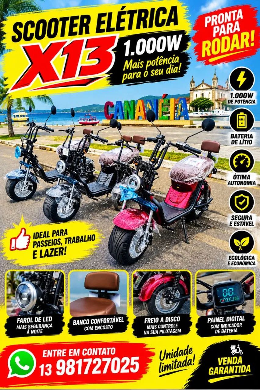 Scooter elétrica 