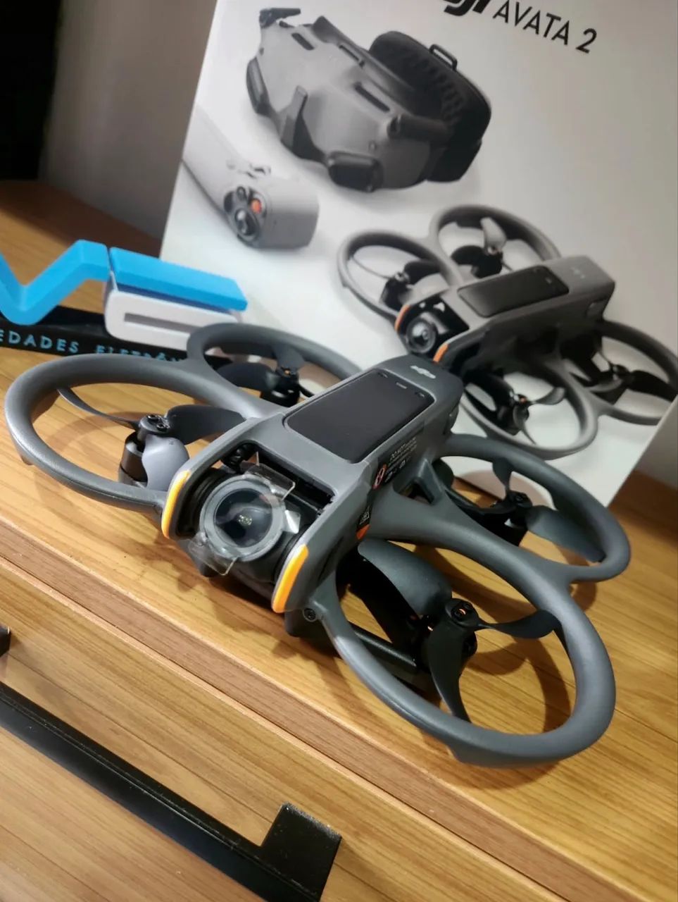 Drone DJI avata 2 combo com tela 1 bateria Novo lacrado  - Foto 2