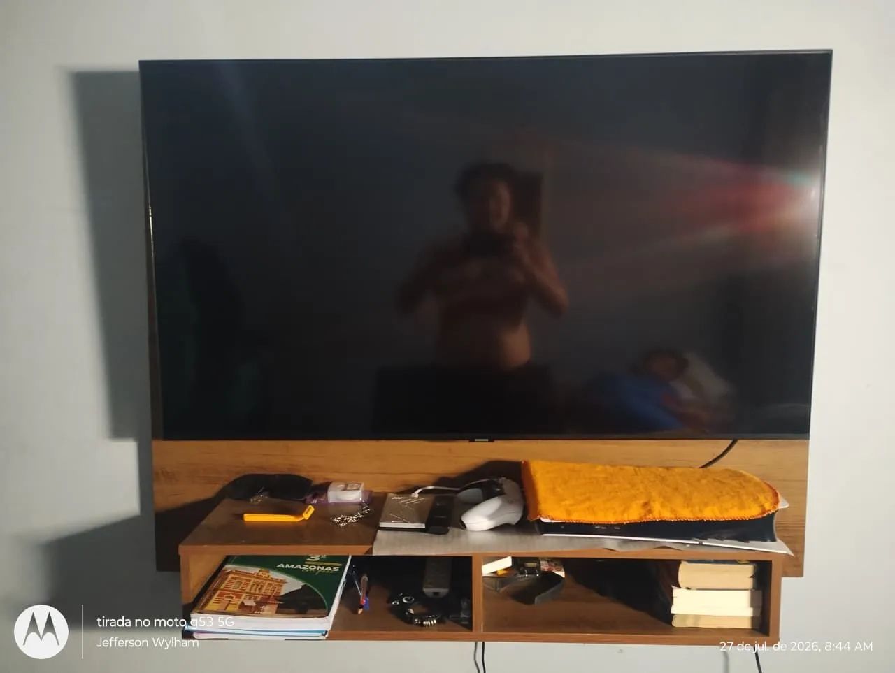 Tv Samsung + painel  - Foto 3