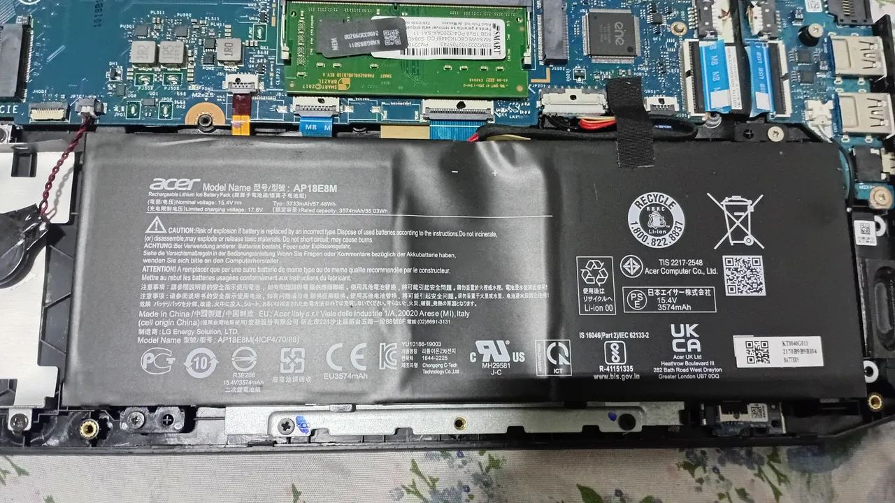Bateria acer nitro 5