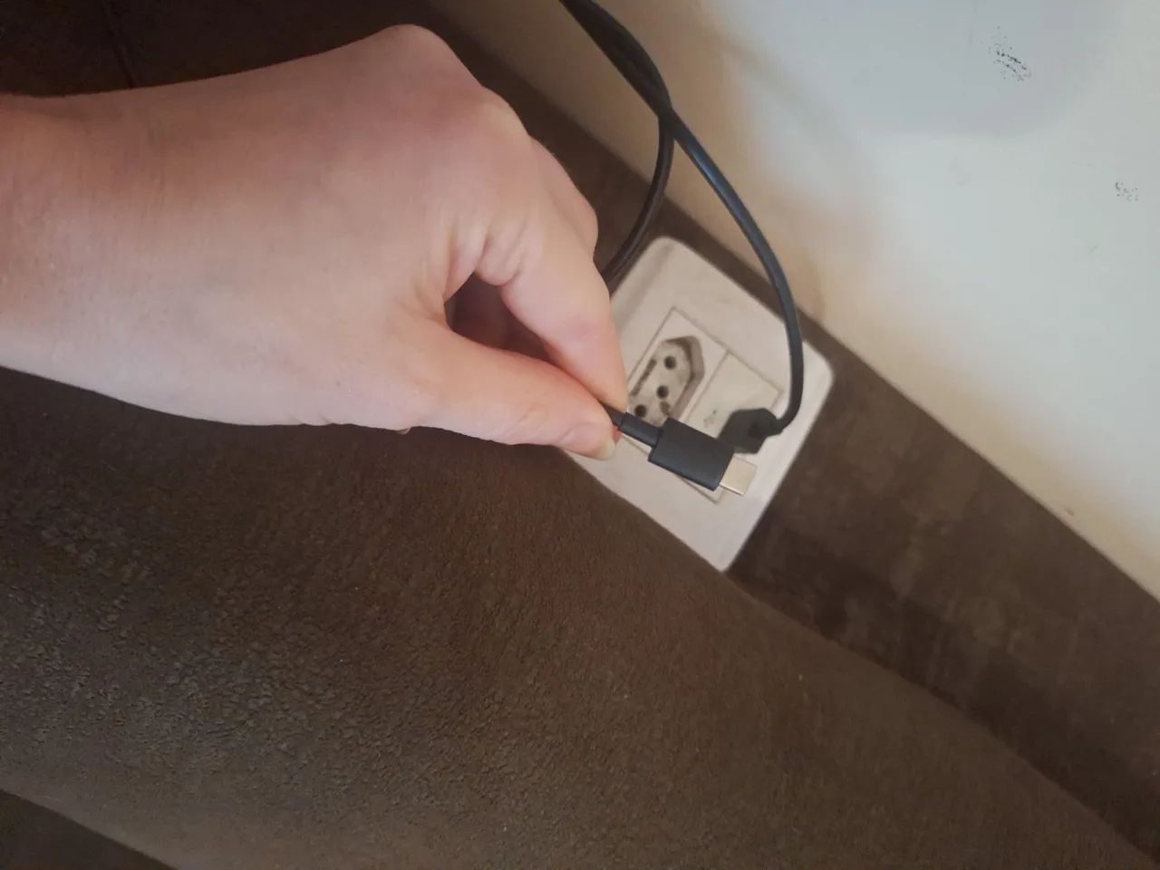 Sofá grande com usb 2.60m - Entrego  - Foto 4